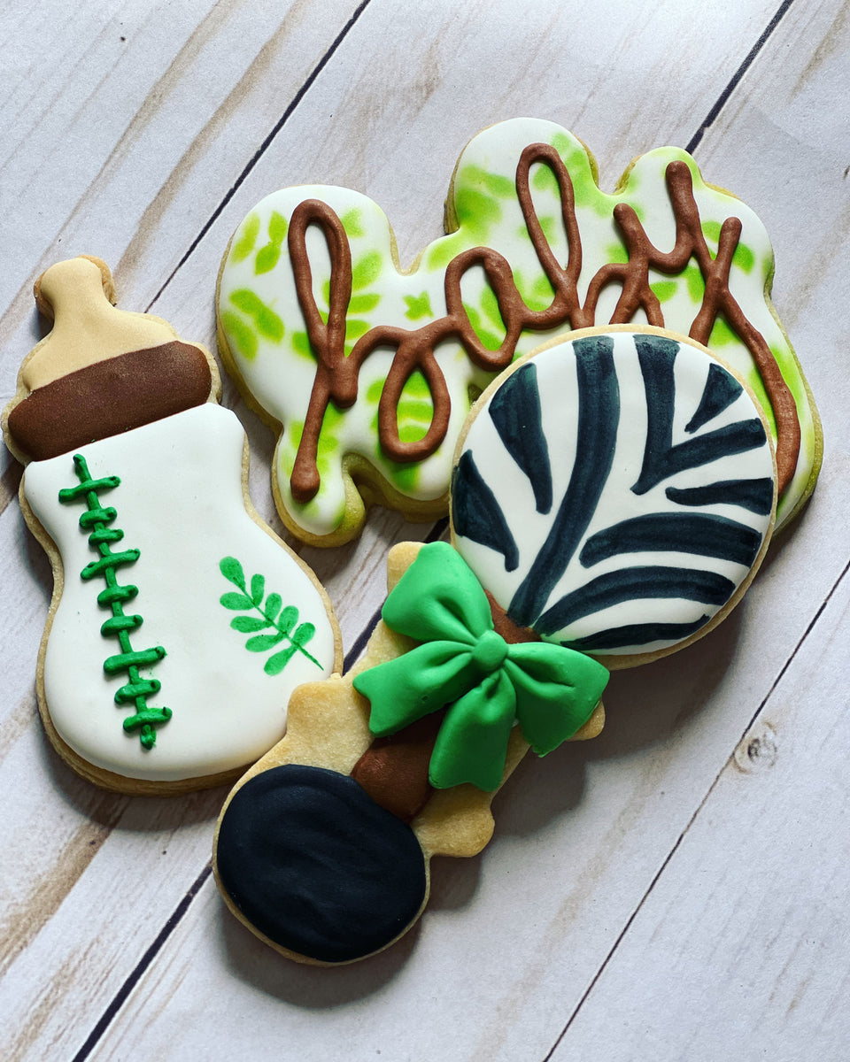 Deals Baby Safari sugar cookies- 1 dozen