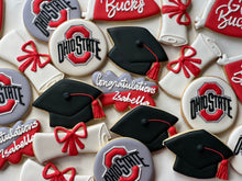 Load image into Gallery viewer, Graduation theme cookies