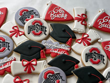 Load image into Gallery viewer, Graduation theme cookies