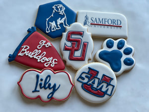 Graduation theme cookies