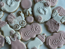 Load image into Gallery viewer, Baby shower cookies