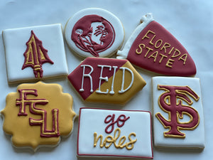 Graduation theme cookies