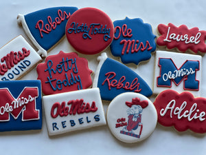 Graduation theme cookies