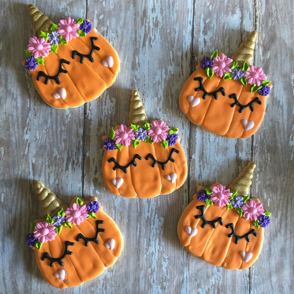 Unicorn Pumpkin Cookies – Luli Sweet Shop