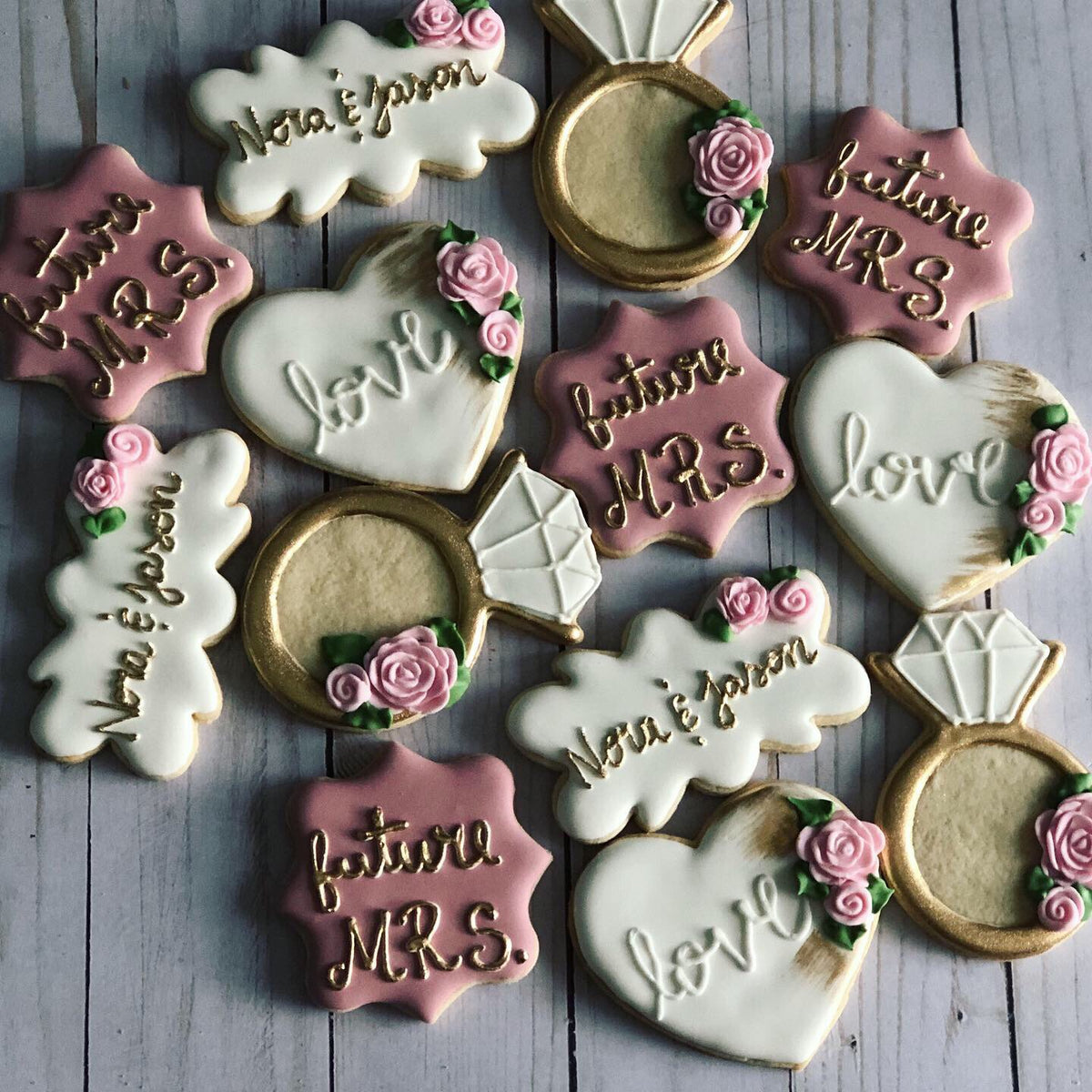 Bridal shower cookies – Luli Sweet Shop