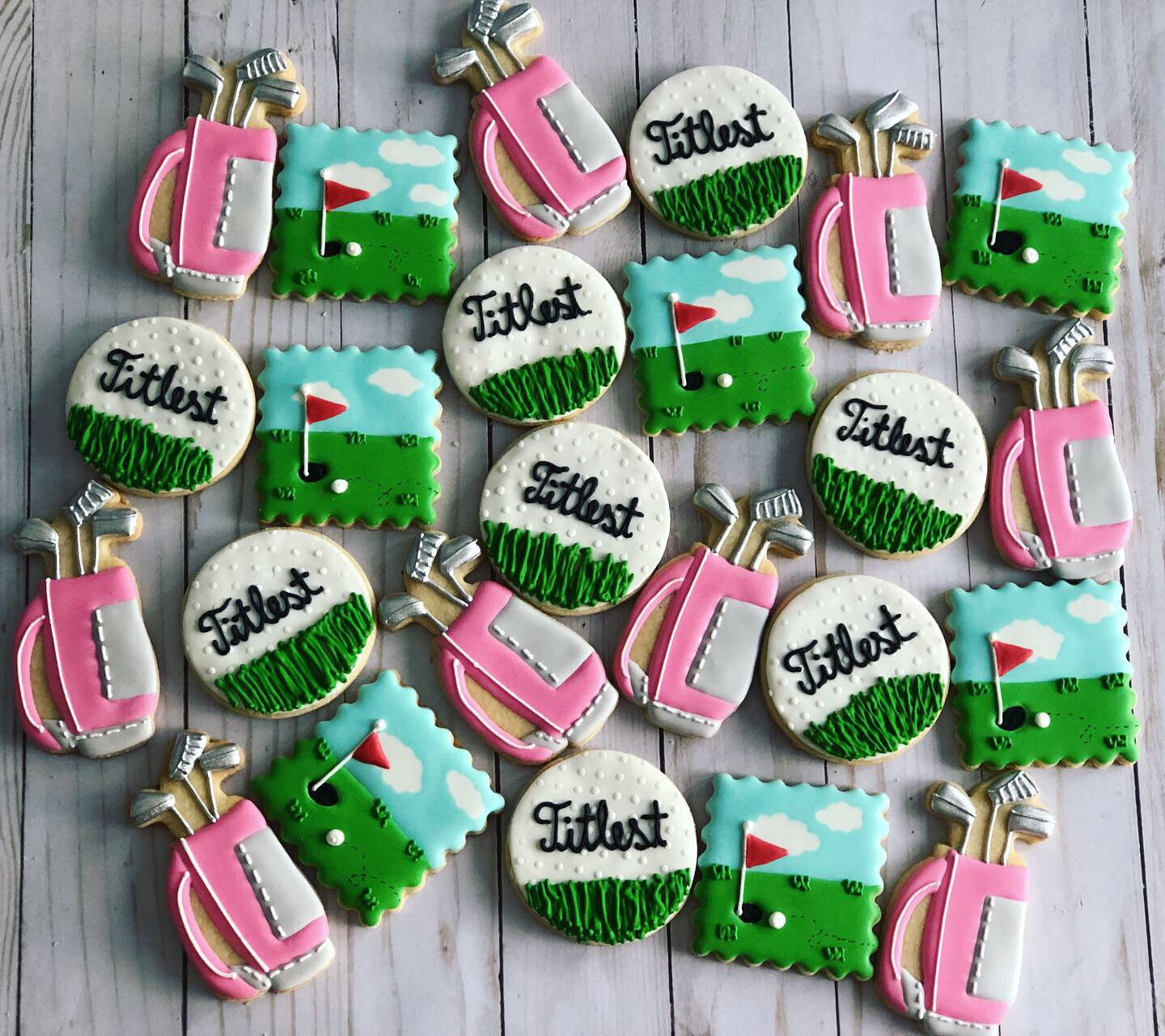 Golf Cookies, Birthday Cookies popular