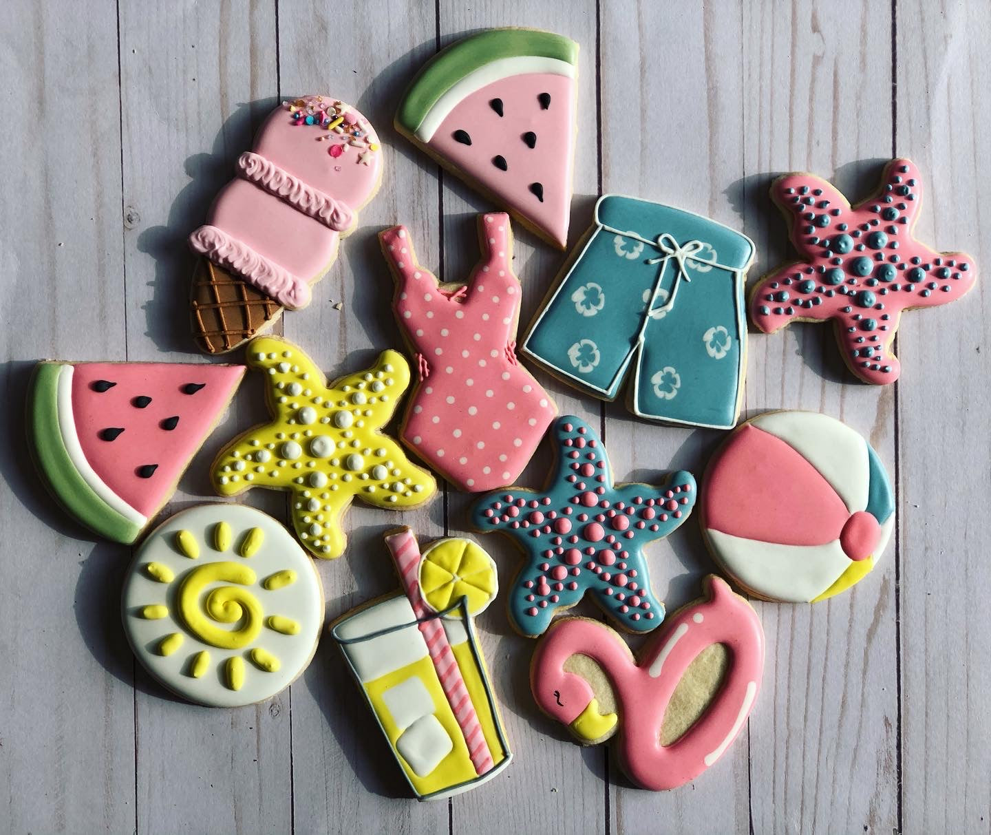 Beach Themed Sugar Cookies: A Sweet Escape to Paradise