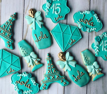 Load image into Gallery viewer, Quinceañera Theme Cookies (15th)