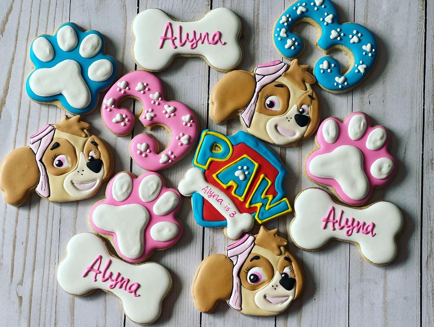 Paw patrol girl theme Cookies – Luli Sweet Shop