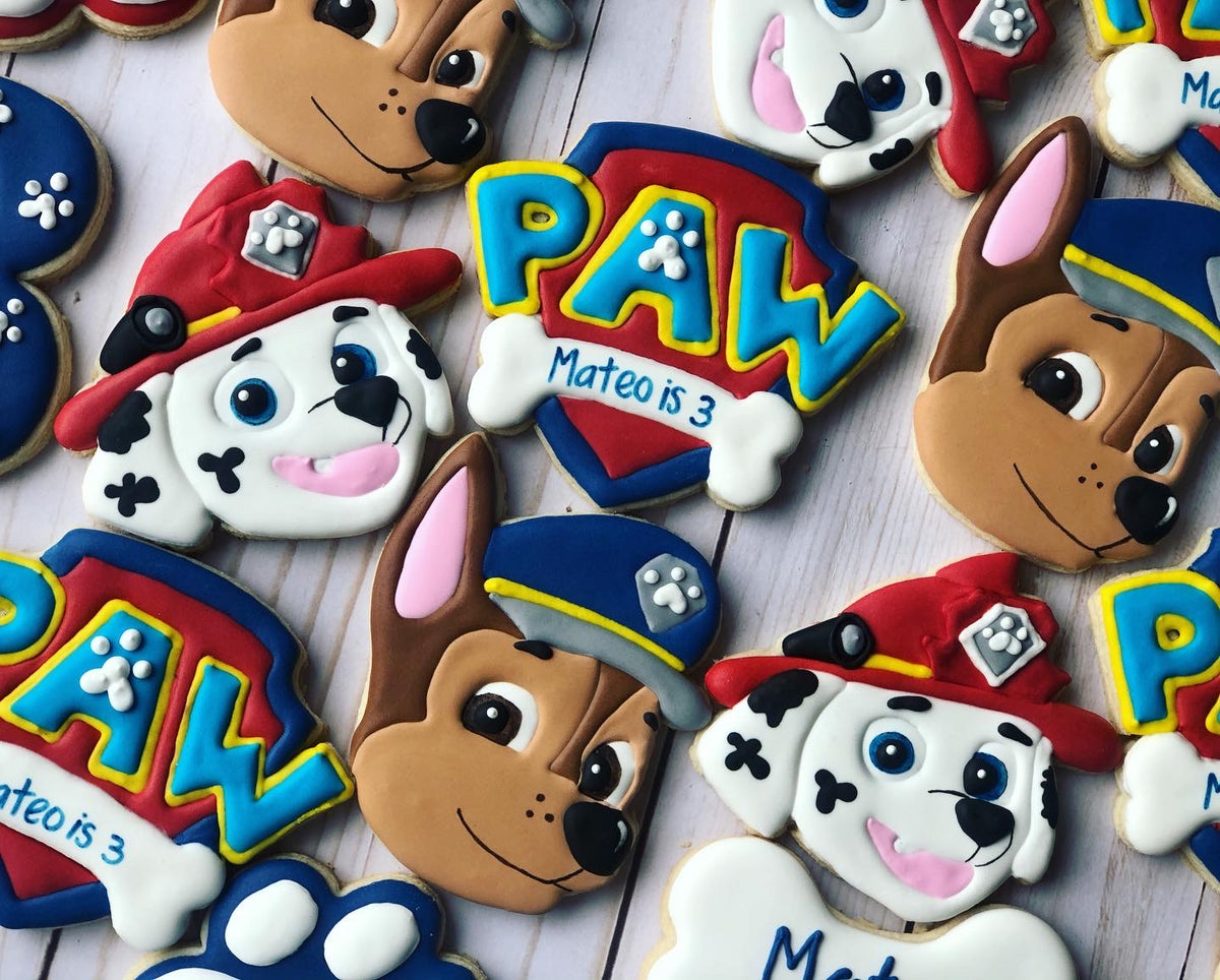 Paw patrol theme Cookies – Luli Sweet Shop