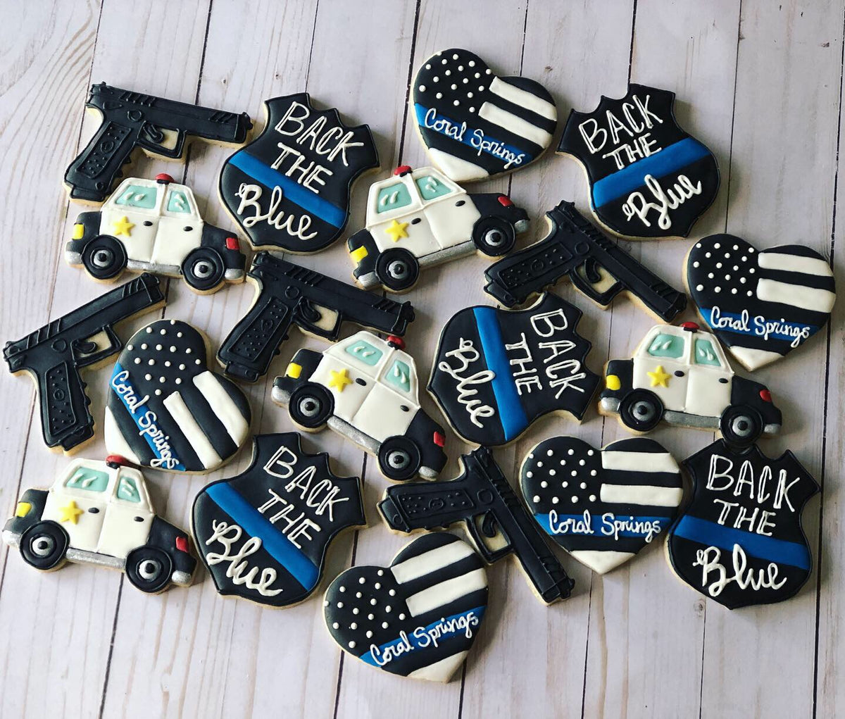 Police theme Cookies – Luli Sweet Shop